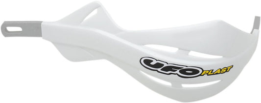 UFO "UNIVERSAL ALU HANDGUARDS FOR 28,6mm (1 1/8"") PRO-TAPER BARS WHITE" PM01633-041