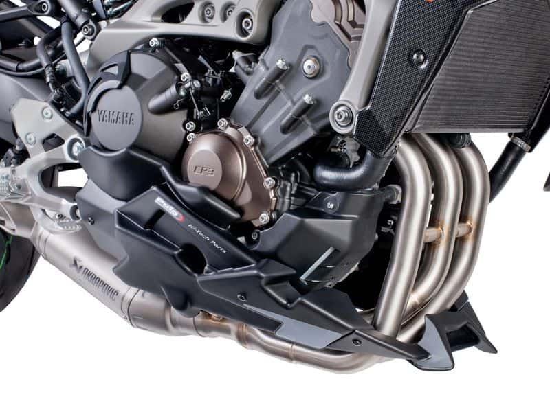 PUIG Engine Spoiler Carbon Look for Yamaha MT-09/SP/SportTracker/StreetRally/Tracer 13-20 7540C