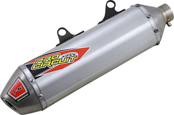 Pro Circuit T-6 Muffler For Husqvarna FE 350 2020-2023 Stainless Steel 0162035A