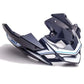 PUIG Engine Spoiler Carbon Look for Suzuki GSR 750 11-16 5682C