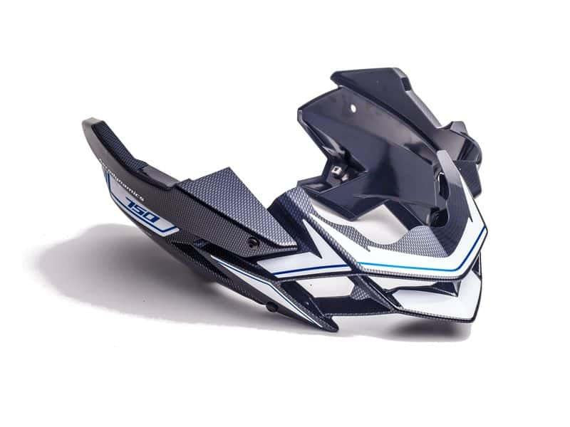 PUIG Engine Spoiler Carbon Look for Suzuki GSR 750 11-16 5682C