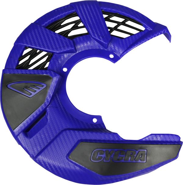 Cycra Tri-Flow Disc Cover For Yamaha YZ 125 2004-2027 Blue Plastic 1CYC-1096-62