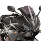 PUIG Z-Racing Screen Dark Smoke for Honda CBR500 R 16-18 8903F