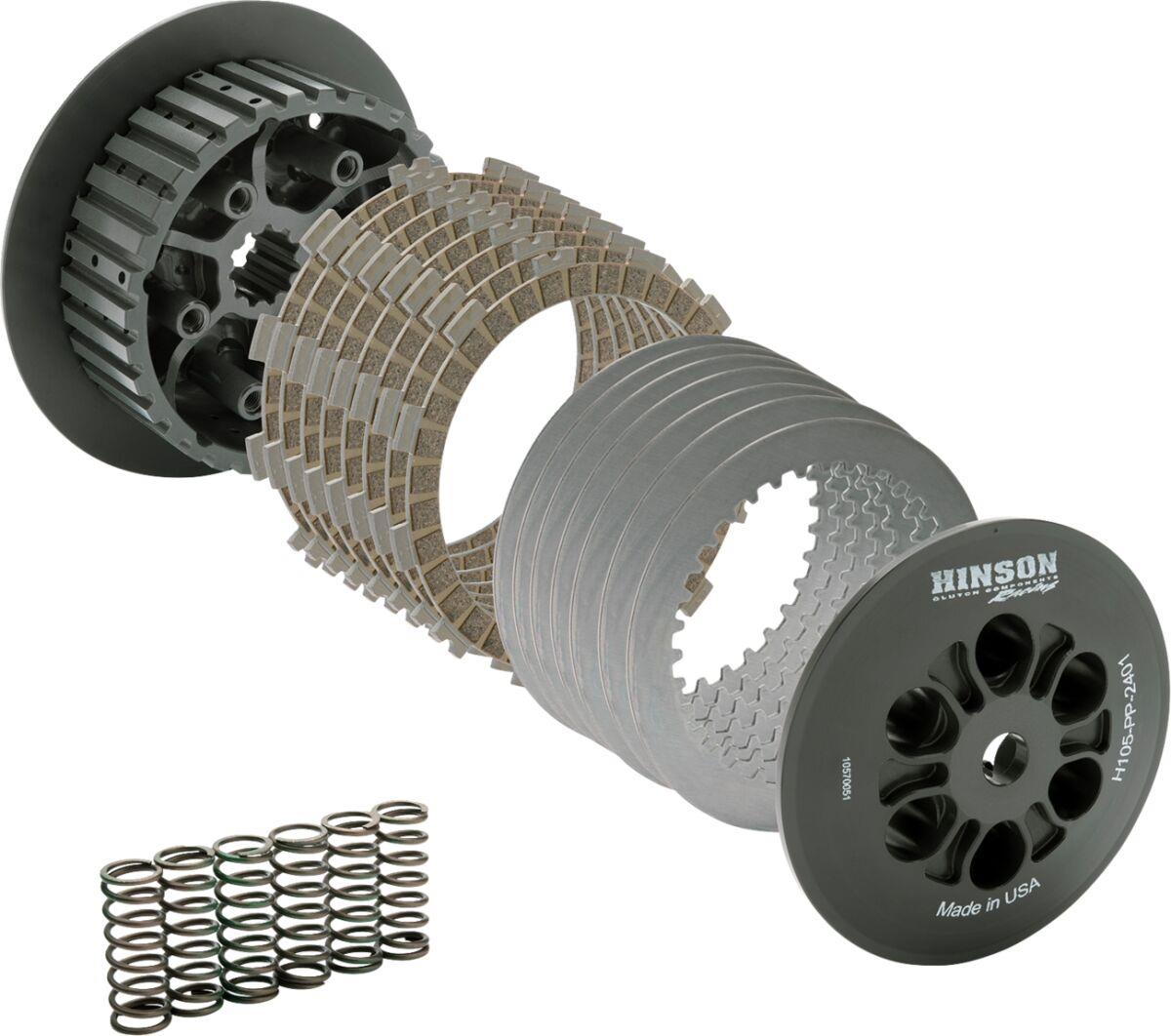 Hinson Racing Inner Clutch Hub/Plate Kit For Triumph TF 250-C 24-26 H105-IP-2402