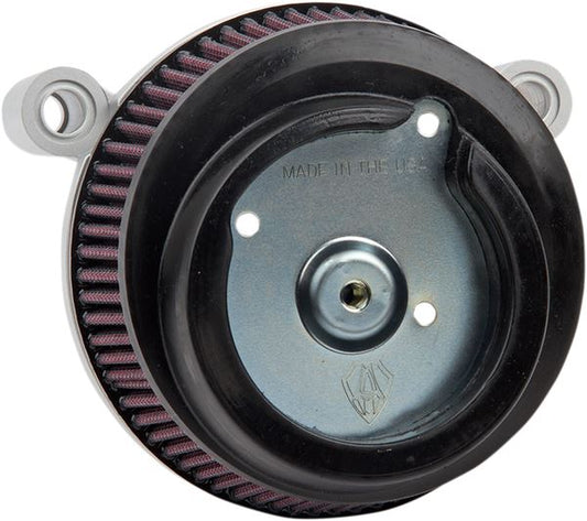 Arlen Ness Big Sucker Air Filter Kit Silver Aluminum For HD FXDF 1690 08-17 18-827