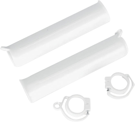 UFO FORK SLIDER PROTECTORS KTM 125-600 W/WP-FORKS (90-92) WHITE KT03011047