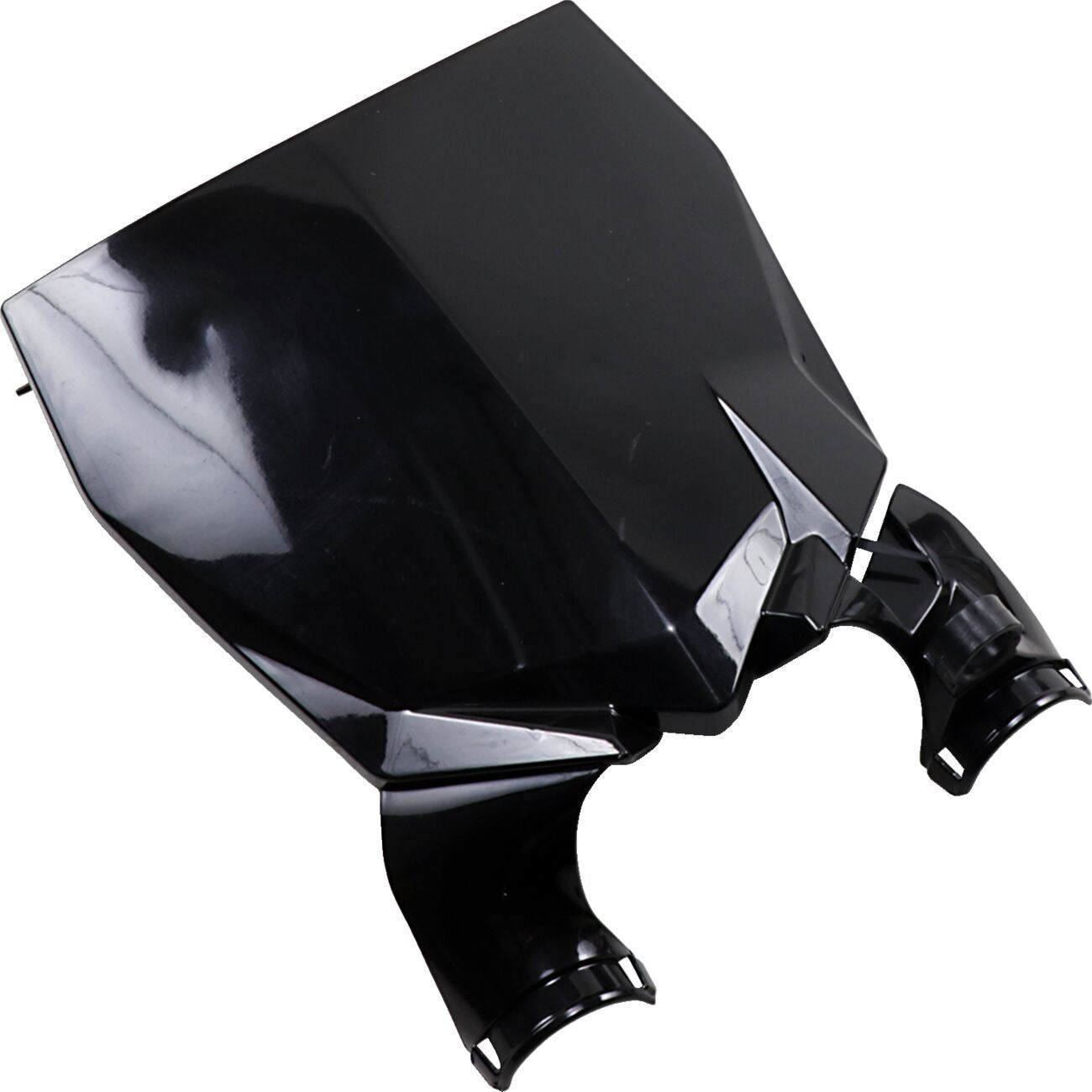 UFO STADIUM FRONT NUMBER PLATE YAMAHA YZ250/450F BLACK YA04855-001