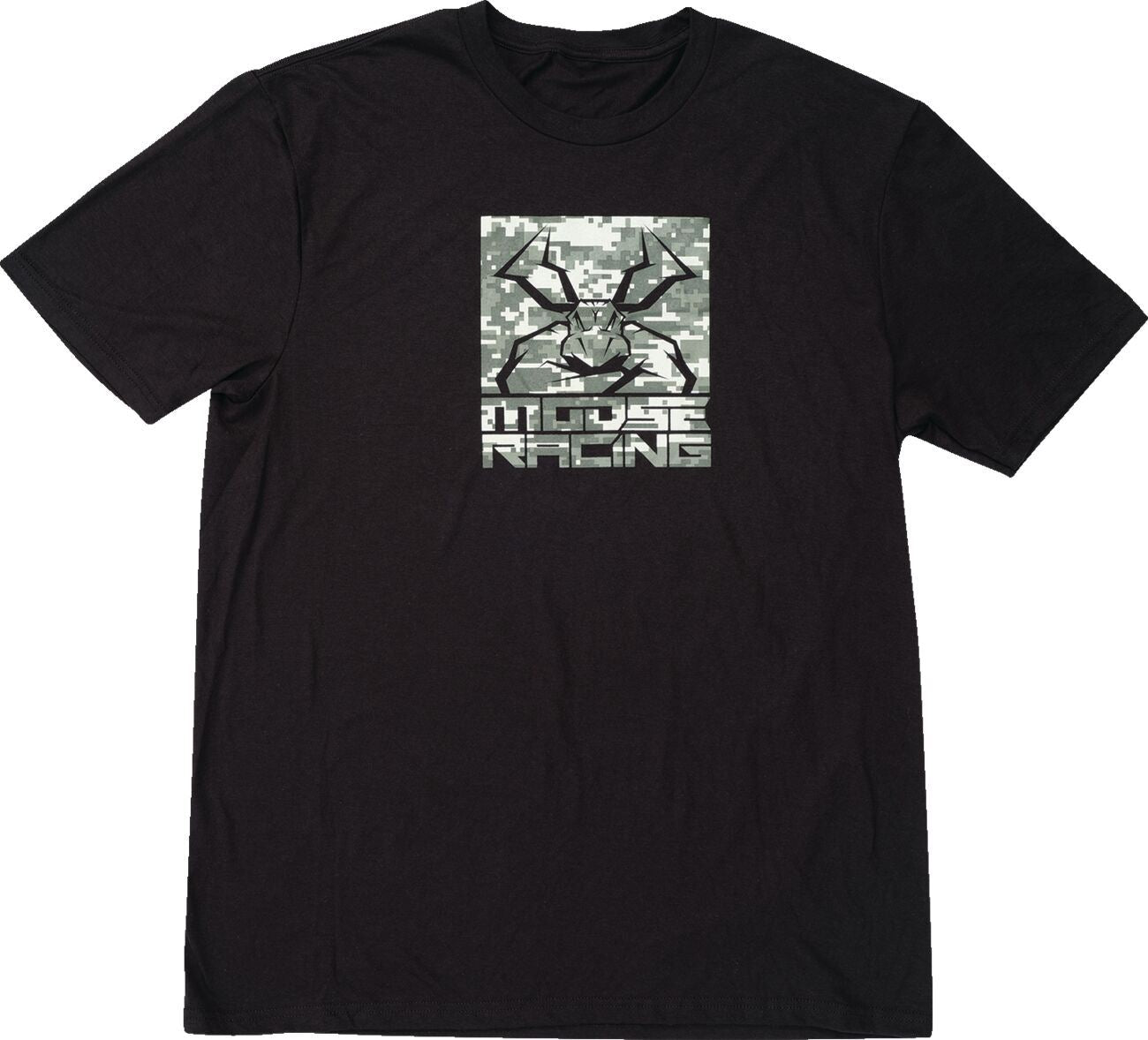 Moose Racing T-Shirt Agroid Camo Black