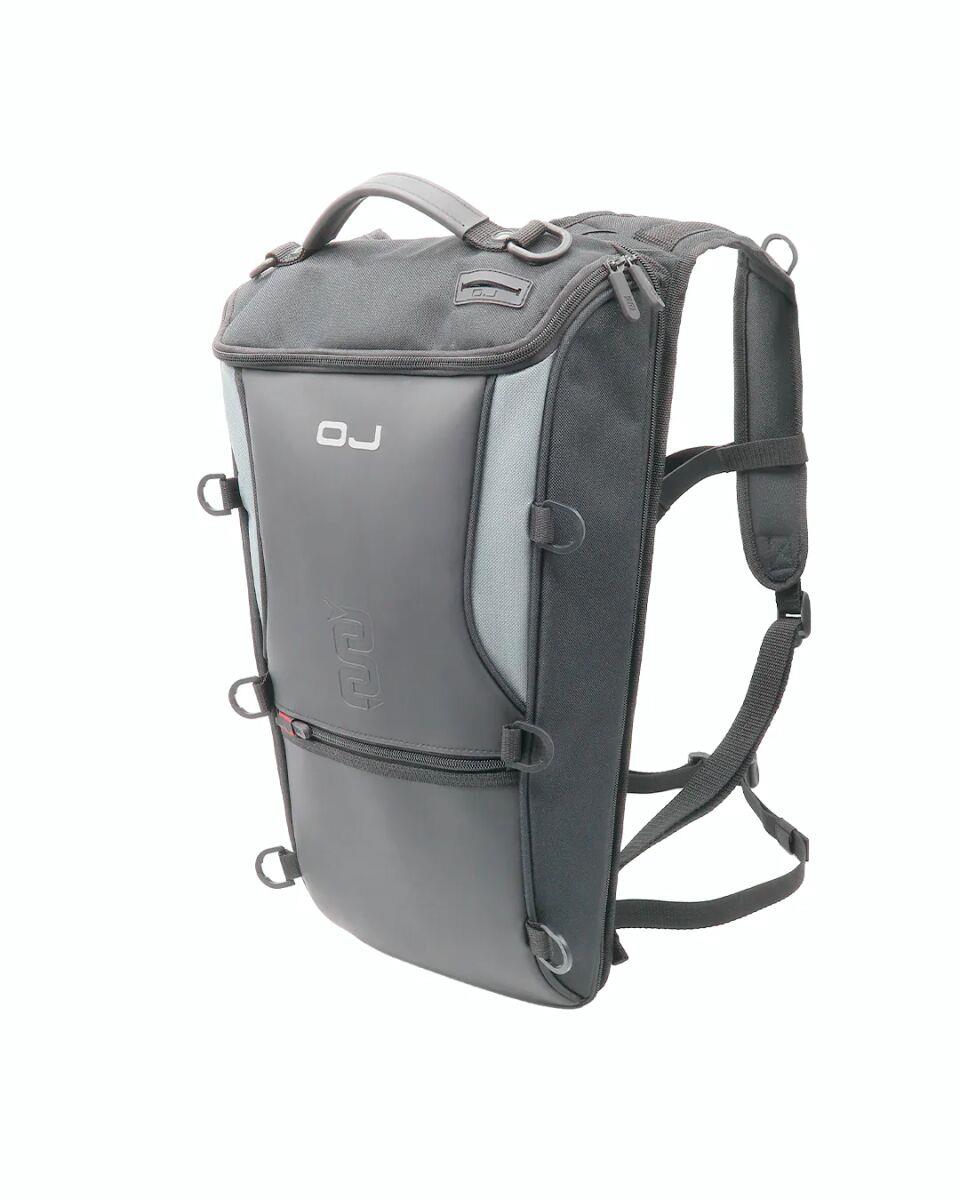 Oj Atmosfere Metropolitane S.R Kyte Backpack (12-25 Liters) Black Gray JM0520