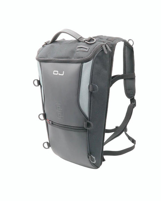 Oj Atmosfere Metropolitane S.R Kyte Backpack (12-25 Liters) Black Gray JM0520