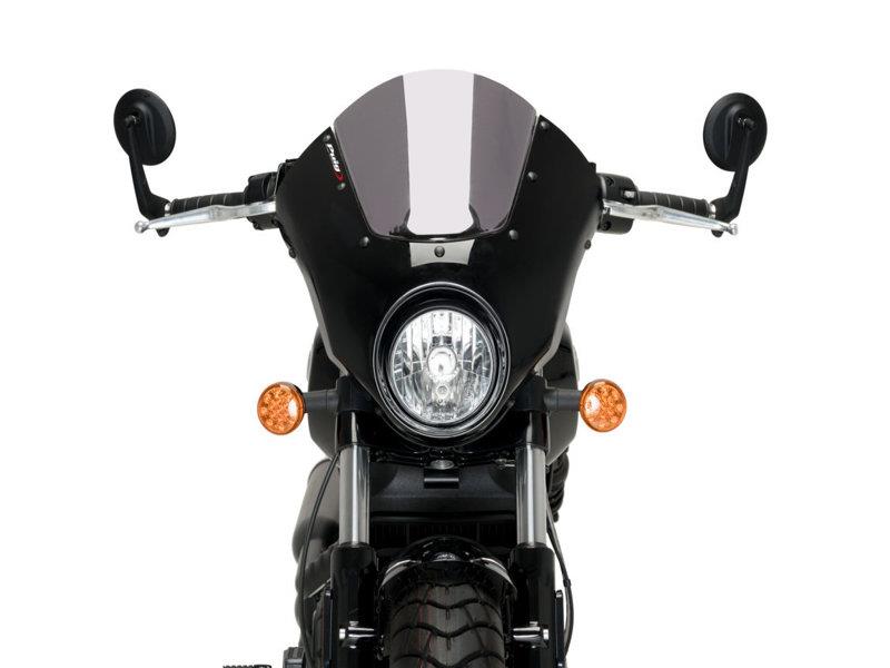 PUIG DARK NIGHT Dark Smoke for Indian Scout Bobber 18-25 21584F