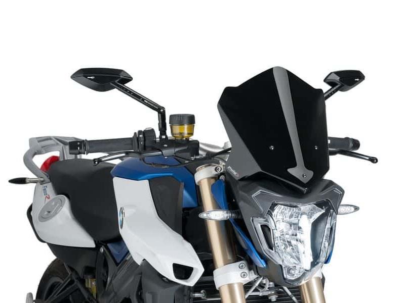 PUIG New Generation Sport Screen Black for BMW F800 R 15-19 7650N
