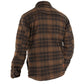 JOHN DOE Motoshirt Jacket BROWN 2025 Model