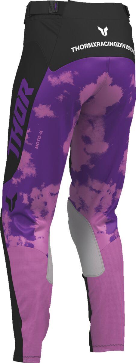 THOR Women's Launchmode Bleach Pants Purple/Black