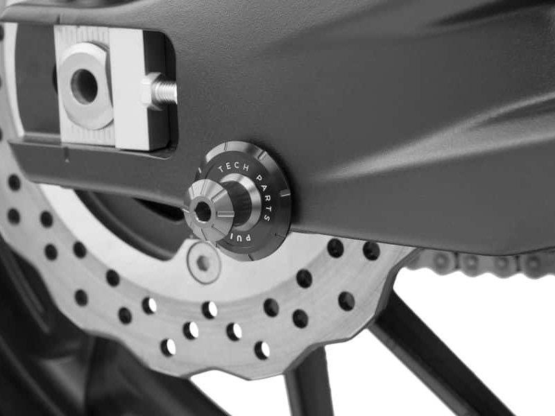 Puig Swing Arm Spool Slider 10mm Silver 5799N