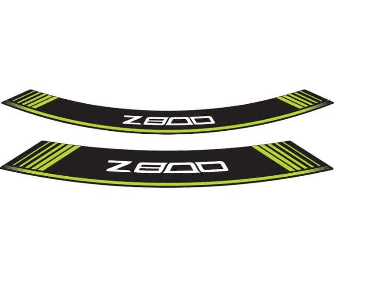 Puig Wheel Rim Stickers Green 21716R