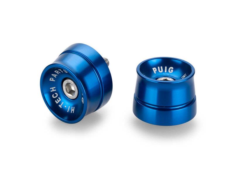 PUIG Speed Bar Ends Blue for Yamaha YZF R1/M/Race/R6/R7 16-25 21401A
