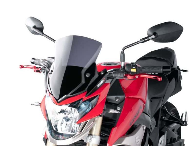 PUIG New Generation Sport Screen Dark Smoke for Suzuki GSR 750 11-16 5646F