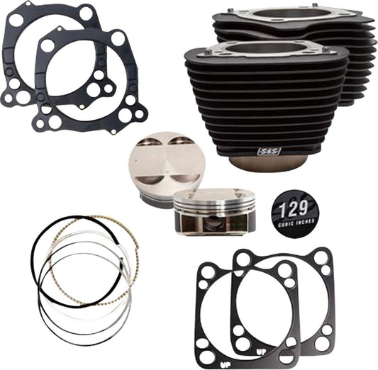 S&S Cycle Big Bore Cylinder Kit For Harley FLHTK 1868 2017-2023 910-0844A