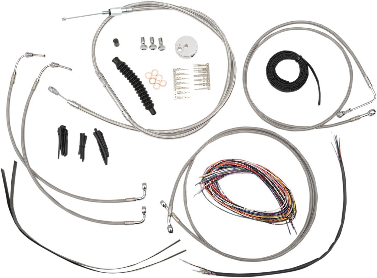 LA Choppers Handlebar Cable Kit Harley FLHR 1584/1690/1800 08-13 LA-8051KT2-16