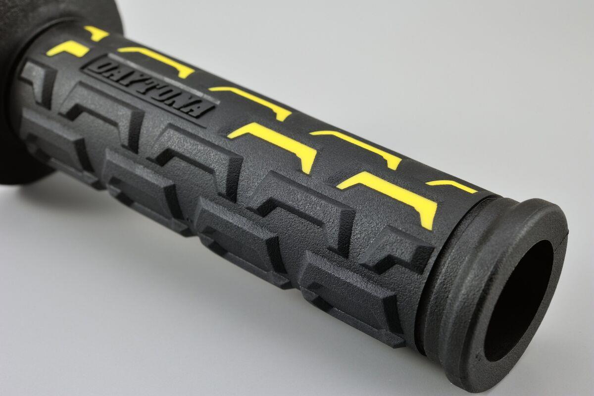 Daytona Grippy Grip GGD-Ground Grips 22.2mm Open End Tapered Pair 25176