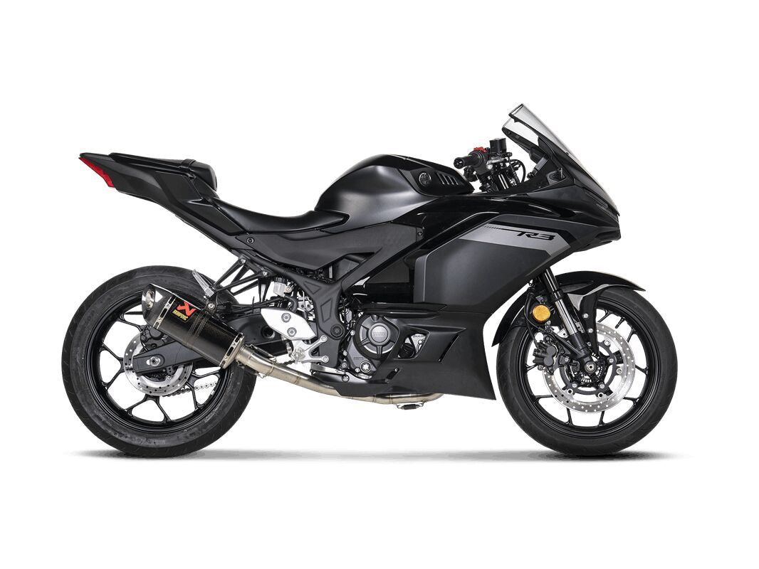 Akrapovic Racing Line Full Exhaust System Street CF For Yamaha MT-03 2025 S-Y3R3-APC