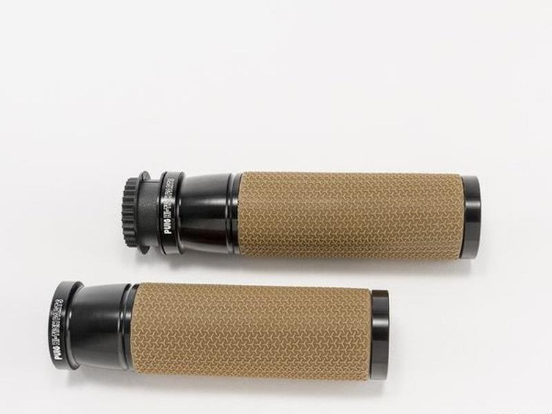 Puig Vintage Hand Grips Black 21632N