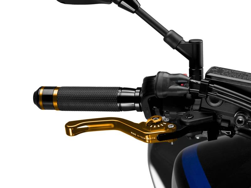 Puig Short V3 Brake (Gold Lever With Blue Selector) Gold 21332W