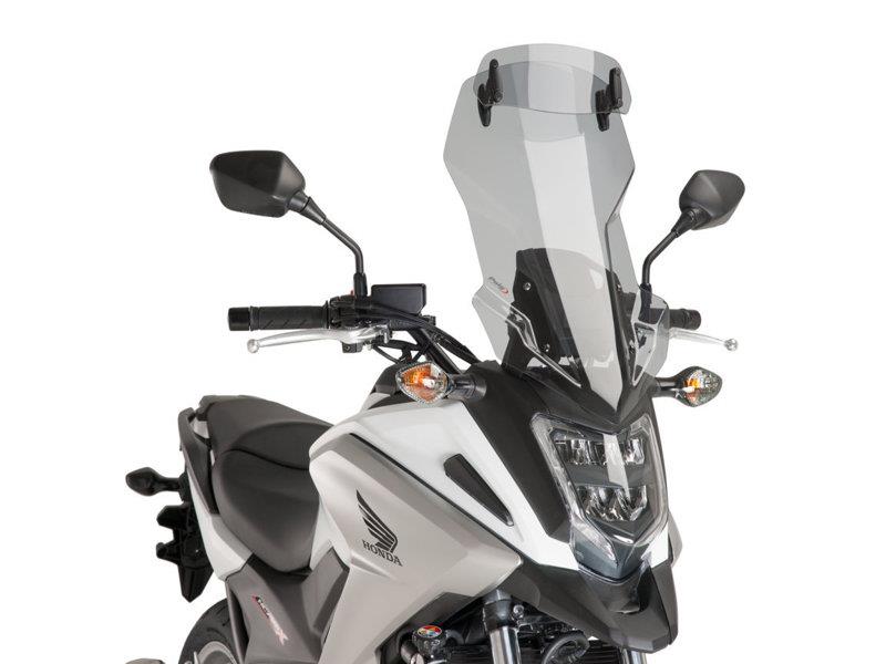 Puig Touring Screen With Extender Light Smoke 7542N