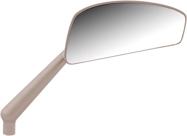 Arlen Ness Tearchop Mirror Anodized Titanium Stainless Steel Screw-In Right 510-021
