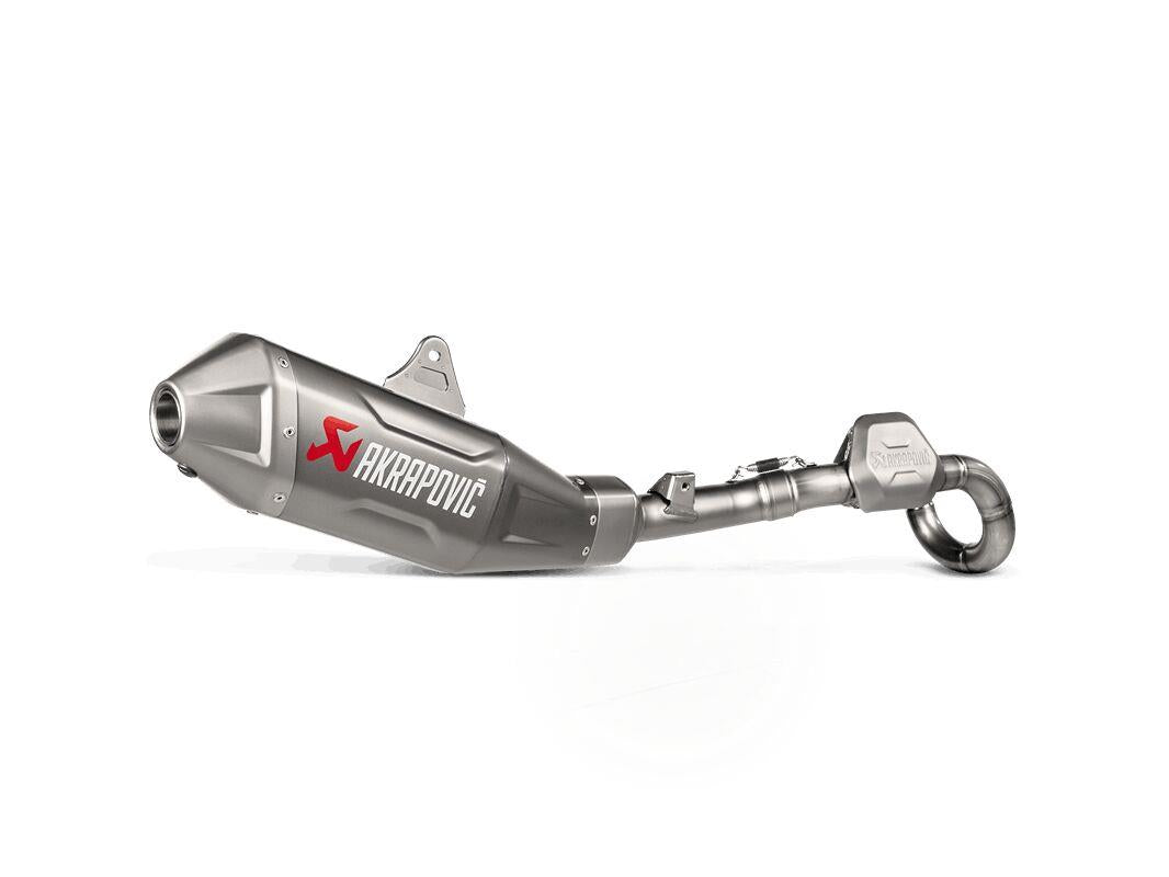 AKRAPOVIC Evolution Line Full Exhaust System Offroad TI HONDA CRF450R 21-24 S-H4MET16-FDHLTA