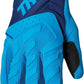 THOR Youth Spectrum MX Motorcross Gloves Blue/Navy 2023 Model