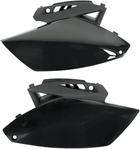 UFO SIDE PANELS YAMAHA YZ250F BLACK YA04812-001