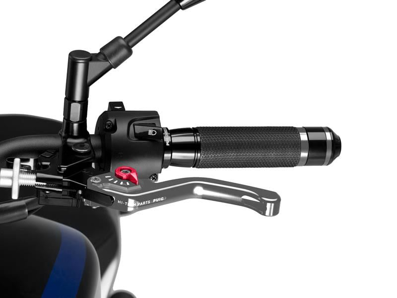 Puig Short V3 Clutch (Silver Lever With Blue Selector) Red 0516V