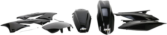 UFO COMPLETE BODY KIT KAWASAKI KXF250 BLACK KAKIT212E-001