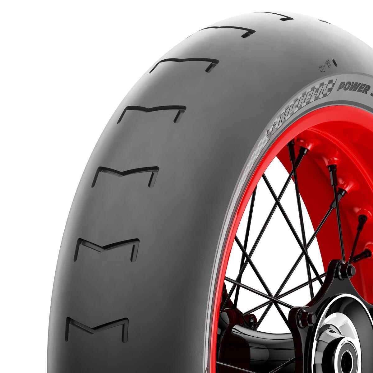 Michelin Power Supermoto Rear Racing Tyre 160/60R17 NHS TL 540164