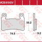 Trw SV Series Sindered Brake Pads For Harley FXLRS 1923 1999-2026 MCB819SV