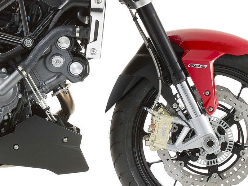 PUIG Front Fender Extender Black for Aprilia Shiver 750 07-16 5798N