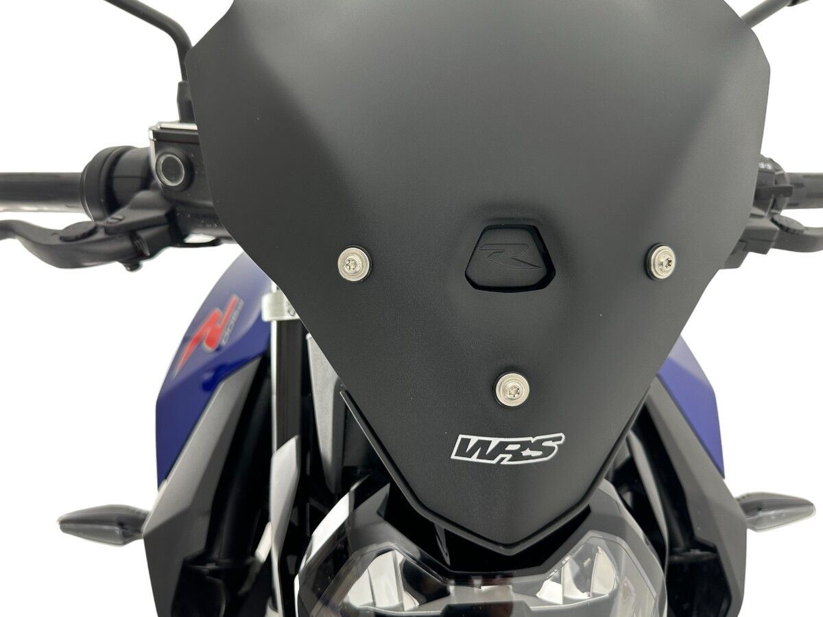 WRS Windscreen Touring For BMW F 900 R Matt Black BM101NO