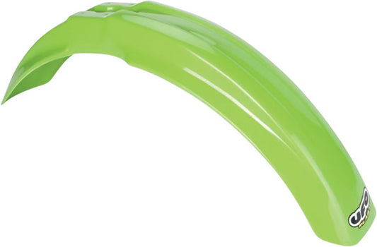UFO FRONT FENDER KAWASAKI KX125/250/500/KDX200 KX-GREEN KA02755-026