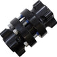 Arlen Ness Cartridge Hub Dual Black Aluminum For HD FXFBS 1868 18-23 71-614