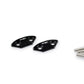 PUIG Mirror Screw Caps Black for Yamaha YZF R6 08-16 3857N