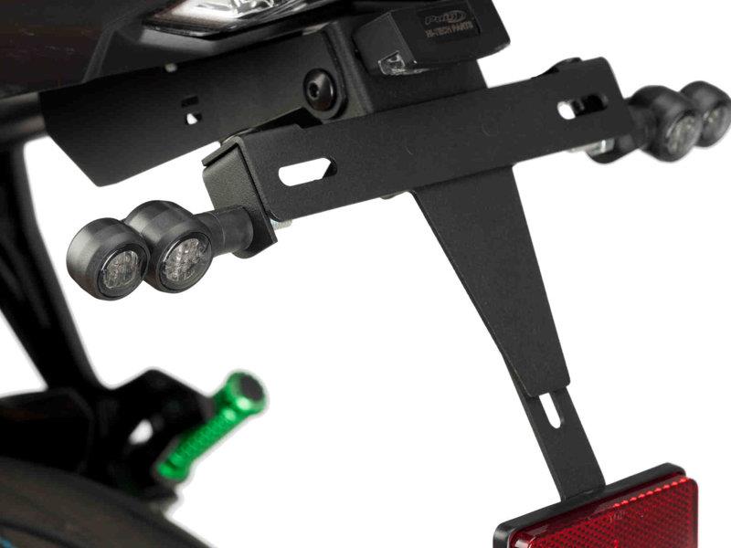Puig Double LED Indicators - Position / Stop / Turn Black 5877W
