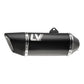 LEOVINCE LV-14R Black Edition Slip-On Muffler for HONDA CB/CBR 500 18-26 15634B