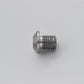 Daytona Mirror Plug Bolt CNC M10 x P1.25 Gray Left Aluminum Hole Plug 99619