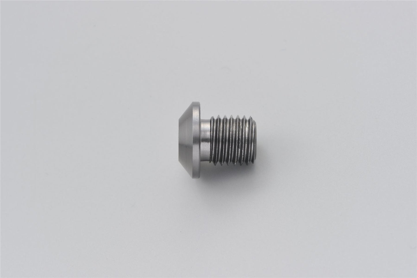 Daytona Mirror Plug Bolt CNC M10 x P1.25 Gray Left Aluminum Hole Plug 99619