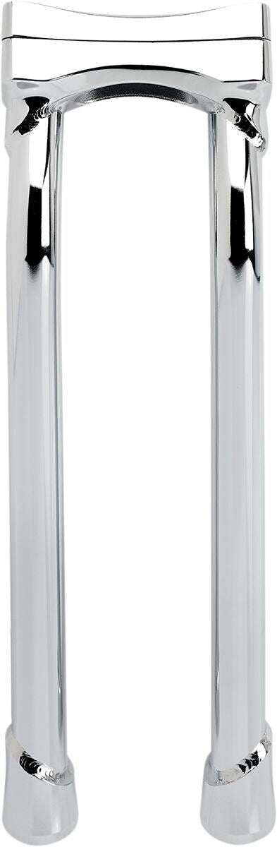 Biltwell Murdock O/S Risers Chrome 14" Pullback Steel Handlebar Pair 6414-105-14