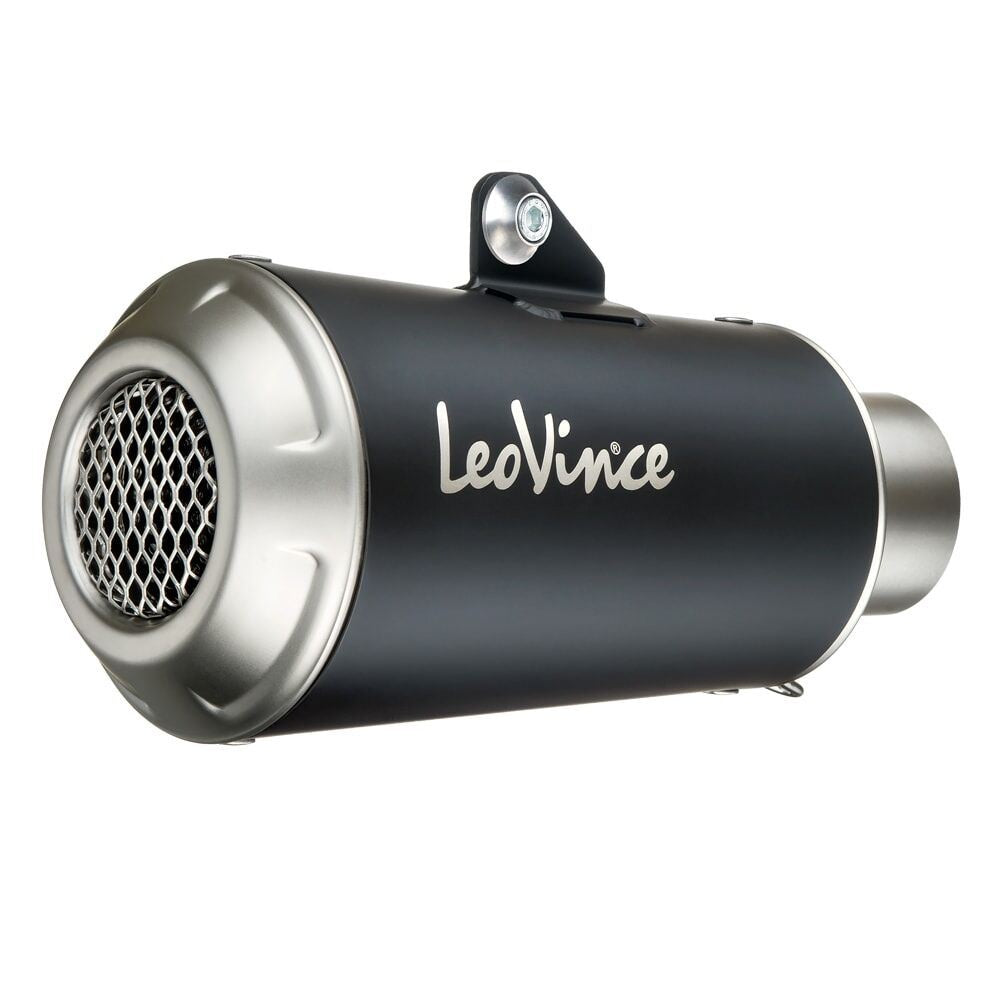 Leovince Muffler Lv-10 Black For Suzuki GSX-S 1000 22-24 Black Stainless Steel 15269b