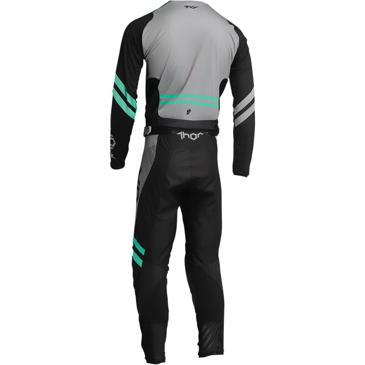 THOR Pulse Cube MX Motorcross Jersey Black/Mint 2023 Model