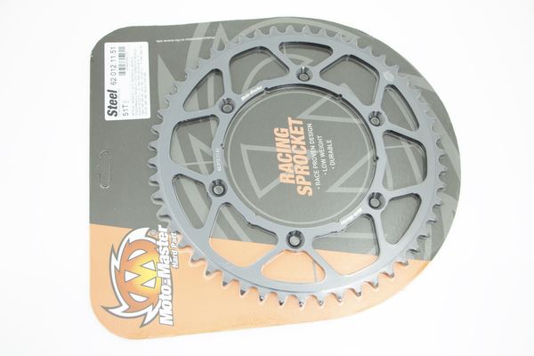 Moto-Master Rear Sprocket For Husqvarna CR 125 1990-2025 Black 62.012.11.51